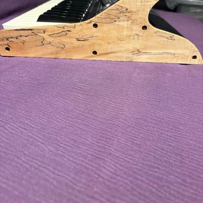 Moog Sub Phatty & Little Phatty or Stage2 replacement side panels. "Aqua Timber Chestnut2A" Polyester gloss finish. image 7
