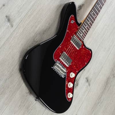 Suhr Classic JM HH Guitar, Gotoh 510 Tremolo, Rosewood Fingerboard, Black image 2