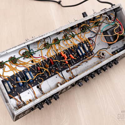 1967 Fender Super Reverb Black Panel Vintage Tube Amp w/ Cover & Ftsw, Fleet Foxes, Phil Ek-Owned image 13