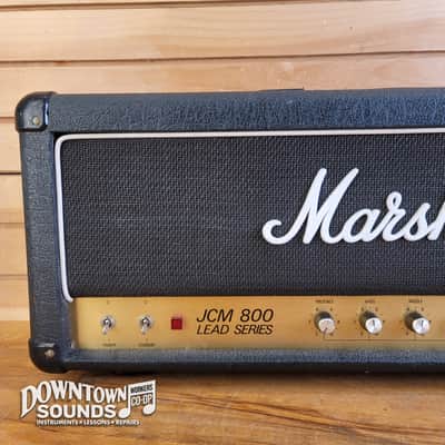 1980s Marshall Lead Series Model 2203 JCM800 100w Master Volume Head image 3