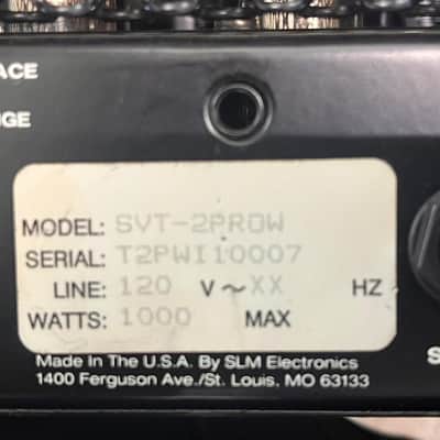 Ampeg SVT-2 PRO 300-Watt - 1996 image 5