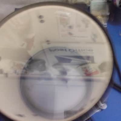 Ludwig 13" x 10" Sparkle Black Floor Tom No Legs From a Questlove Pocket Drum Set for your drum set Heads were replaced image 6