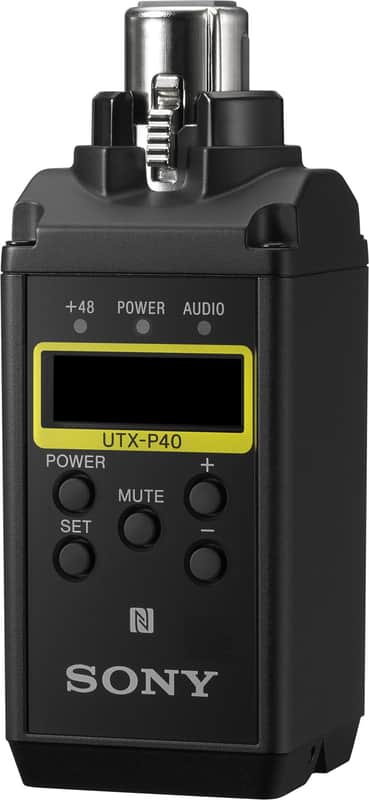 Sony UTX-P40 UHF Wireless Plug-on Transmitter - 470MHz-542MHz image 1
