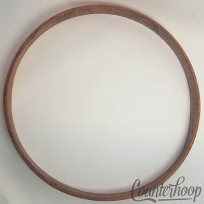 *Ludwig 14"Gold Sparkle 1Ply Solid Maple Wood Hoop/Rim Snare/Tom Drum Batter 40s image 4