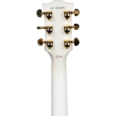 Gibson Les Paul Custom Electric Guitar w/ Ebony Fingerboard - Alpine White image 6