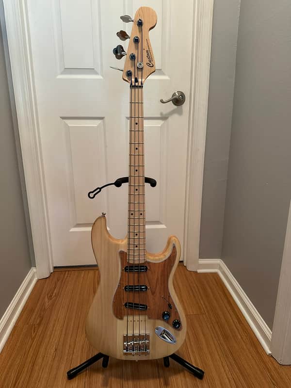 Custom Stratocaster(ish) 30 Scale Bass Guitar 2026 - Natural image 1