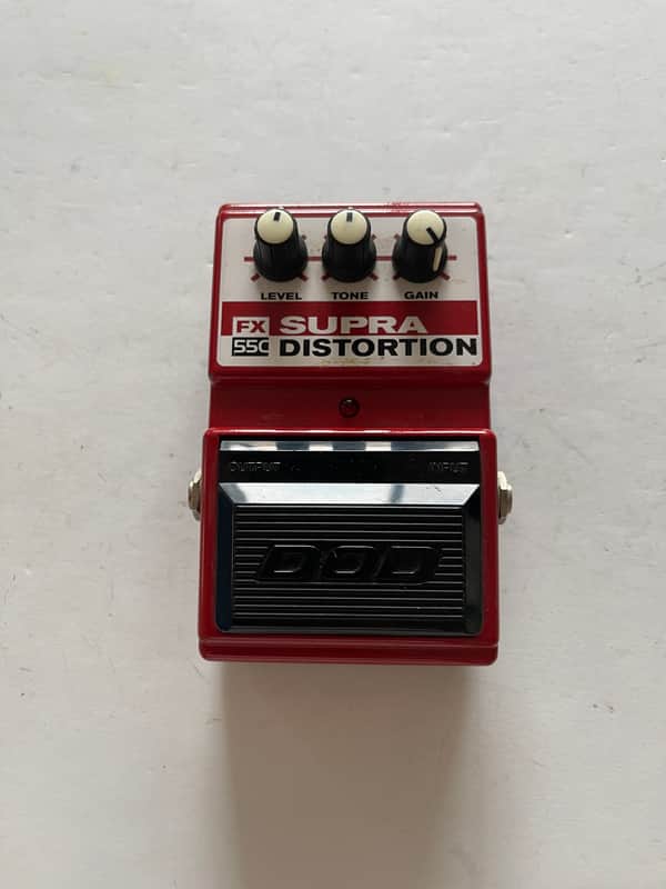 DOD Digitech FX55C Supra Distortion Rare Vintage Guitar Effect Pedal image 1