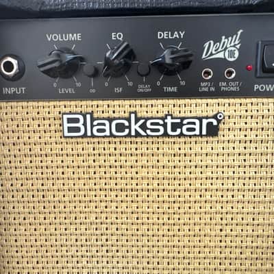 Blackstar Debut 10E 10-Watt 2x3" Guitar Combo 2021 - Present - Black image 4