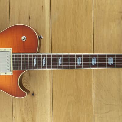 Collings City Limits Deluxe Iced Tea Sunburst Parallelogram Inlays image 1