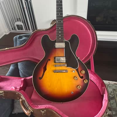 Gibson 335 ‘58 Reissue Light Aged - Triburst image 2