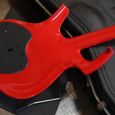 1999 Parker Guitars Fly Deluxe Vibrato Electric Guitar Euro Red + OHSC image 13