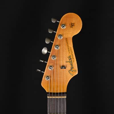 Fender Custom Shop '62 Stratocaster HSS Heavy Relic- Olympic White 2026 (R147998) image 9