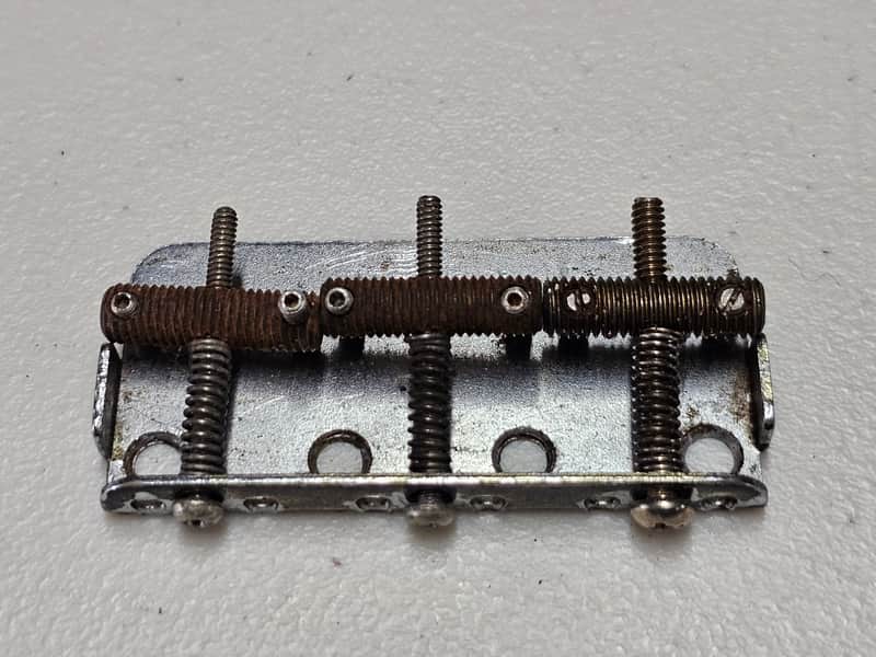 1956 - 64 Fender Music-Master Duo-Sonic Bridge - No Frozen Screws image 1