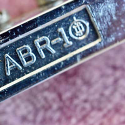 Vintage Gibson 1965 ABR-1 Bridge Chrome - NO patent Number RARE w/ nylon saddles image 11