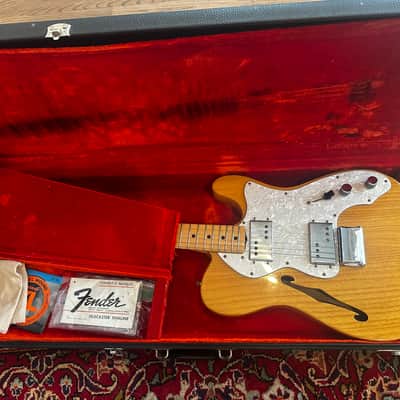 1972 Fender Telecaster Thinline - Natural - All Original image 1