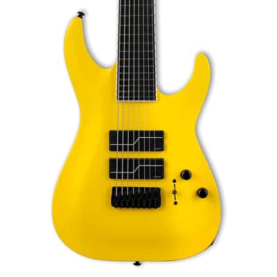 ESP LTD Stephen Carpenter SC-608 Signature Baritone Guitar - Yellow Fluence image 1