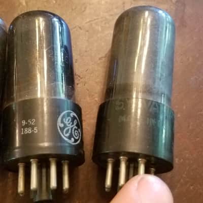 RCA etc. Pair (2) 25L6GT Beam Pentode tNOS TESTED Vacuum Tube grey glass 25L6GT/G VT-201 Audio 1936-1954 image 7