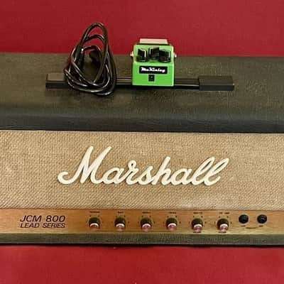 1985 Marshall JCM800 2204 50-Watt Guitar Amp Head & McKinley Ibanez TS9 PLUS image 1
