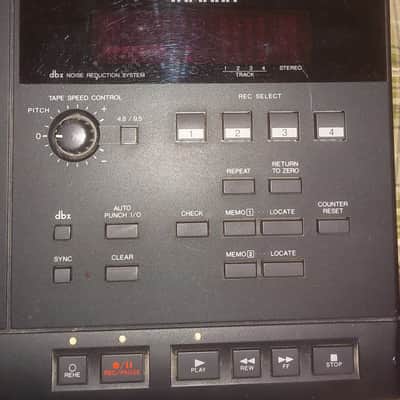 Yamaha MT4X 4 track cassette recorder w/Fender case image 4