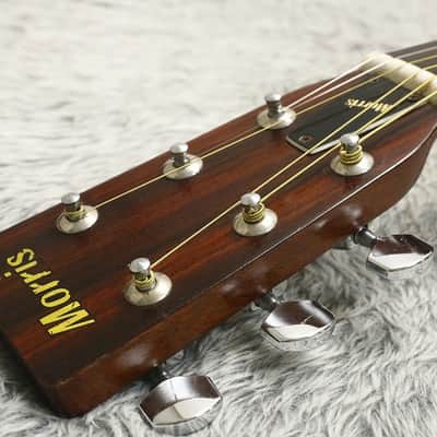 1970's made MORRIS High quality made Acoustic Guitar W-18 Made in Japan No.2 image 12