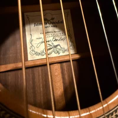 Goodall Traditional Dreadnought Cutaway 2008 Bear Claw Spruce/Cocobolo B&S image 14