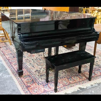 Wurlitzer 5' Baby Grand Player Piano Bluetooth CD QRS System image 3