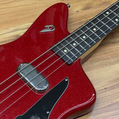 Duesenberg Kavalier Bass - Red Sparkle image 10