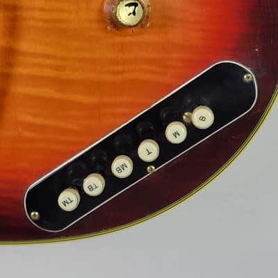 1962 Guild X-350 Stratford - Sunburst With OHSC image 19