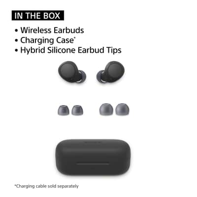 Sony WF-C510 Truly Wireless Earbuds with 22-Hour Battery, IPX4, Multipoint, White image 7