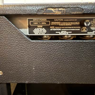 Fender "Custom" Vibrasonic 100-Watt 1x15" Guitar Combo 1995 - 1996 - Black image 10
