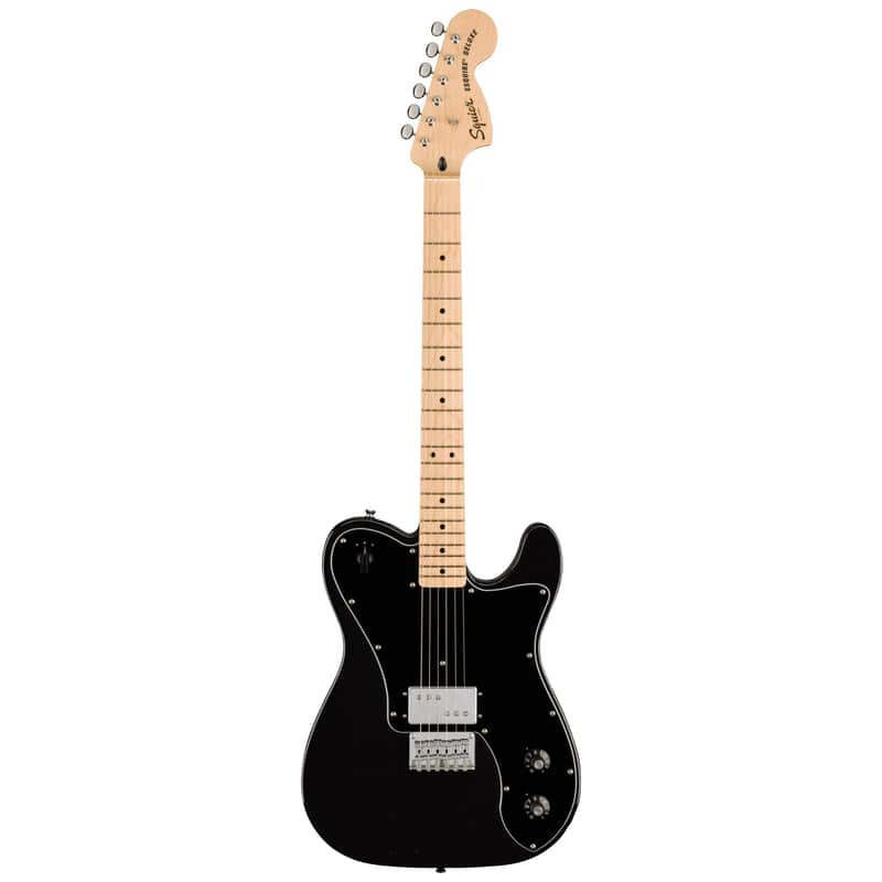 スクワイヤー エレキギター Paranormal Esquire® Deluxe Squier by Fender Paranormal Esquire Deluxe Metallic Black エレキ