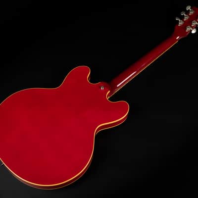 1990 Gibson ES-335 Dot Reissue - Cherry | Vintage USA Post Norlin Era Semi-Hollow Bill Lawrence Humbucker | OHSC image 12