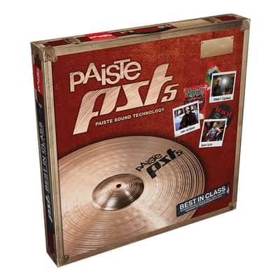 Paiste PST 5 Series Rock Set (14se/16/20) Cymbal Pack - 14-inch Sound Edge Hats, 16-inch Rock Crash & 20-inch Rock Ride image 2
