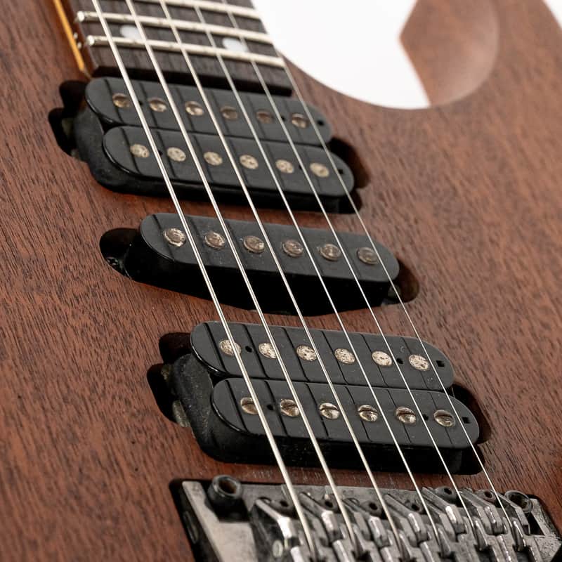 1999 Ibanez RG580 HSH Electric Guitar Stained Oil Japan Edge