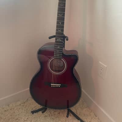 PRS SE A50E Angelus with Fishman GT1 Pickup 2018 - 2021 - Fire Red Burst image 4