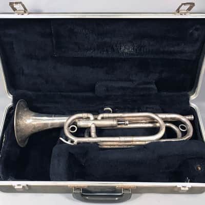1935 Frank Holton & Co. Legonnaire Single Valve Tenor Bugle image 12