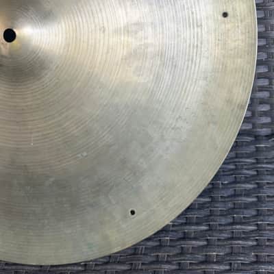 Vintage 1970s Zildjian Avedis 18” Swish Cymbal w/ Rivet Holes image 7