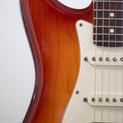 2012 Fender USA American Standard HSS Stratocaster - in Sienna Sunburst - Ash Body image 14