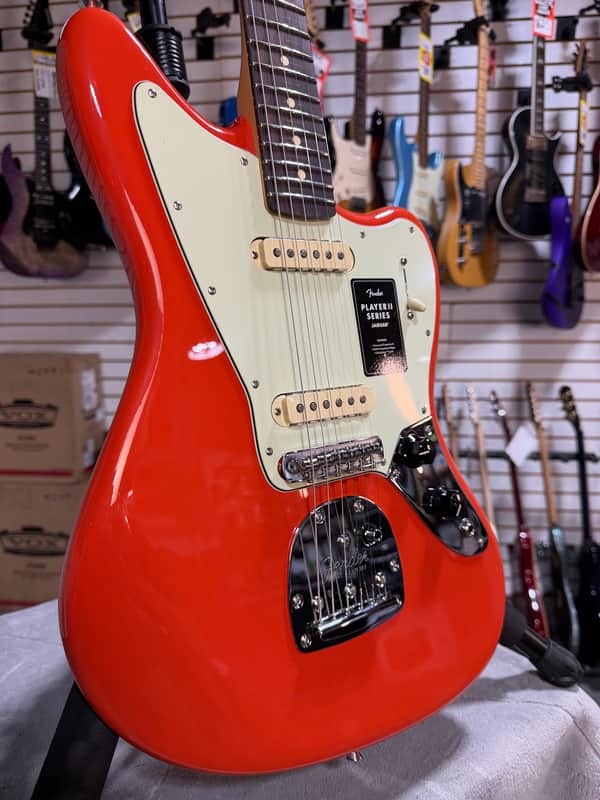 Fender Player II Jaguar - Coral Red & PLEK*D #907