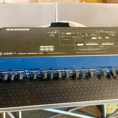 Samson S-Com 4 S Class 4-Channel Compressor/Gate 2010s - Blue image 5