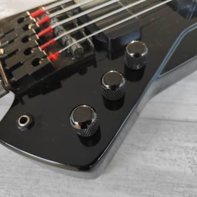 1990's Yamaha BX-5 Headless 5-String Neckthrough Bass (Black) | Reverb