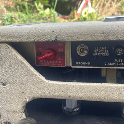 1964 Fender Bandmaster Blonde Export Version image 11