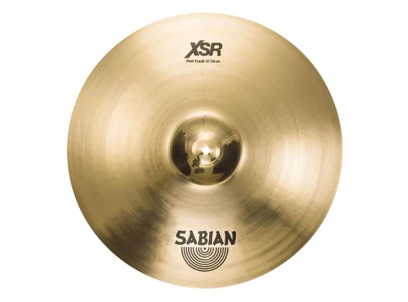 Sabian XSR Fast Crash Cymbal - Brilliant 19" image 1