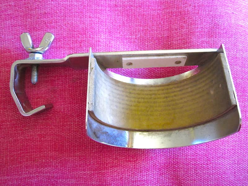 LP Afuche Cabasa Holder Mounting Bracket - Vintage image 1