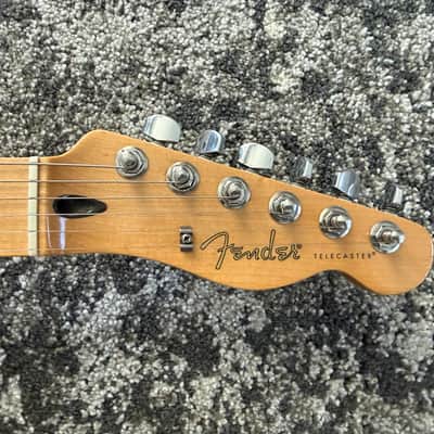 Fender Blacktop Telecaster 2011 MIM HH Inca Silver Maple Fretboard Guitar image 8
