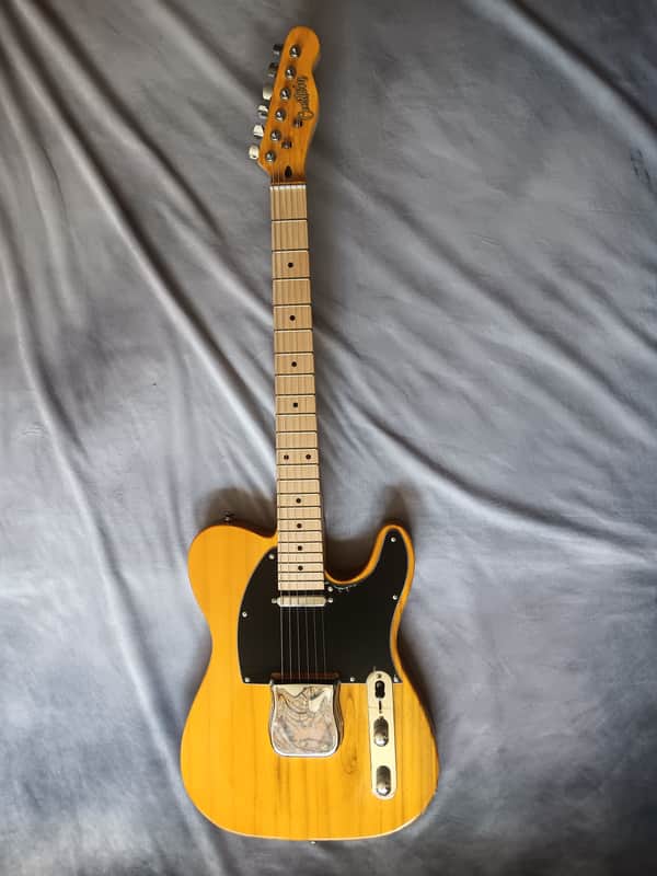 Unbranded Telecaster Style Custom Electric Guitar 2026 Natural image 1