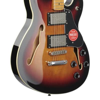 Squier Classic Vibe Starcaster Maple Neck 3 Color Sunburst image 9