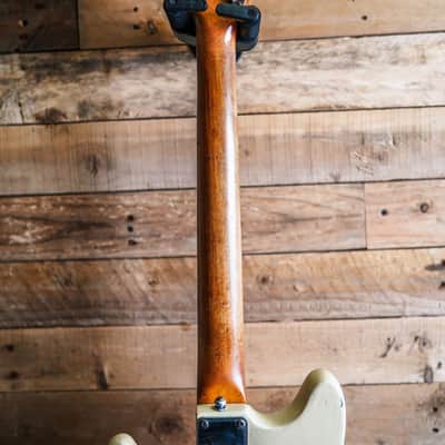1965 Fender Musicmaster II in Olympic White image 5
