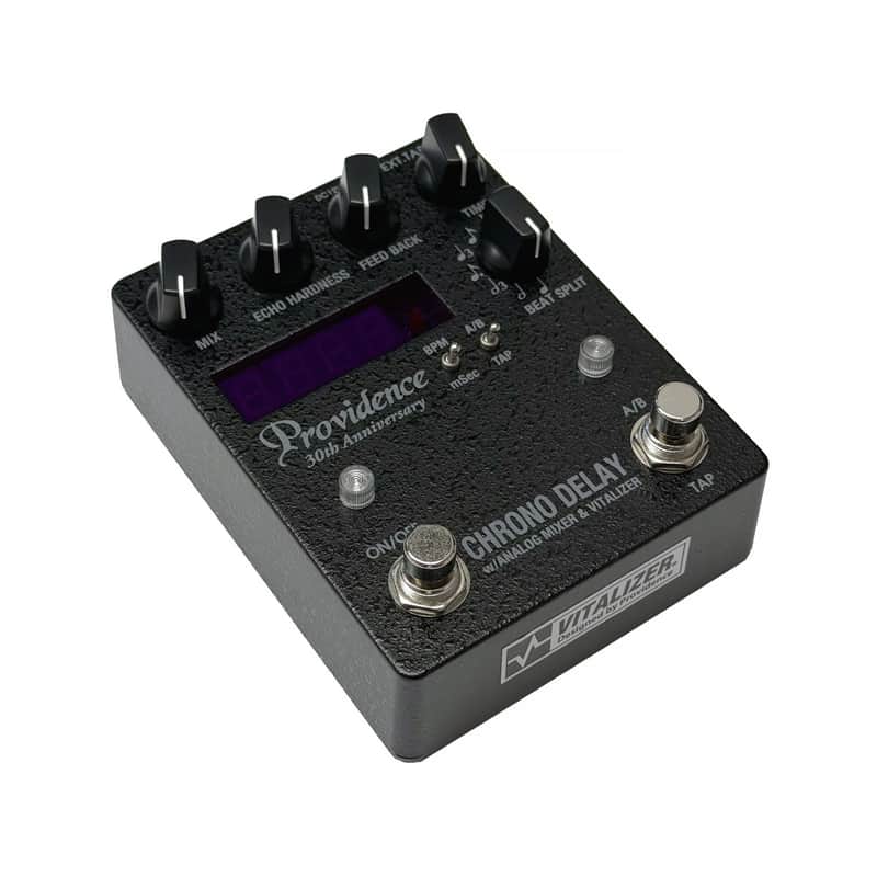 Providence Chrono Delay Pedal (30th Anniversary Black Edition