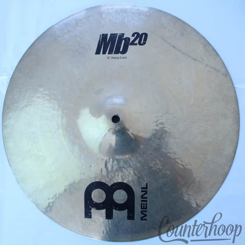 *Meinl 16" MB20 Heavy Crash Cymbal Hand Hammered Turkey B20 Bronze Brilliant* image 1